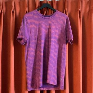 Mens Lululemon Short Sleeve Top - Training Shirt